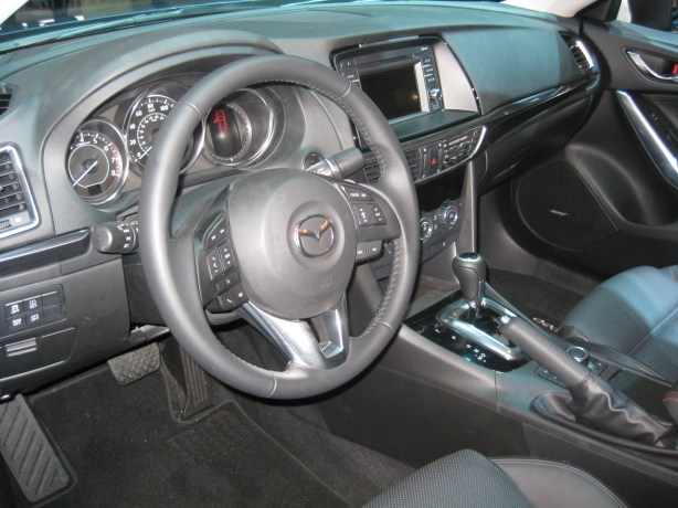 The interior of the 2014 Mazda6.