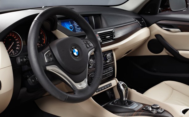 Occupants are tucked neatly in the the X1. 