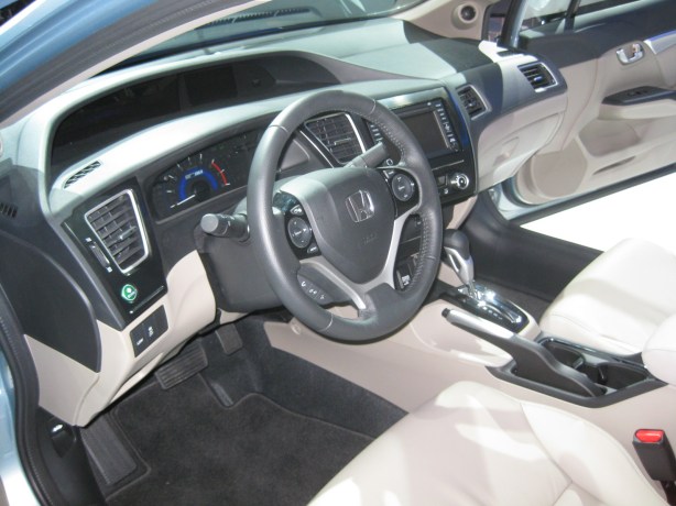 Even the color schemes have changed in the 2013 Honda Civic.