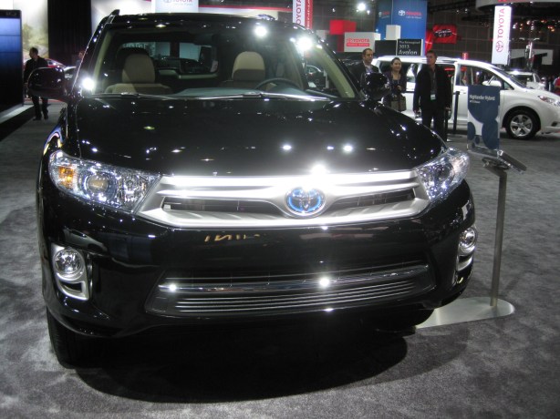 The 2014 Toyota Highlander Hybrid.