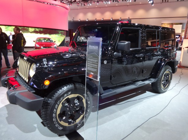 LAAutoShow Day 1 042 Jeep Wrangler Unlimited Dragon Edition