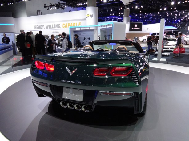 LAAutoShow Day 1 101 2014 Corvette Stingray convertible