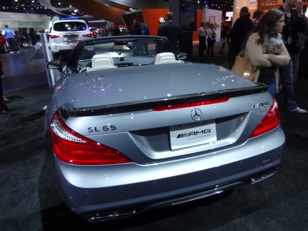 LAAutoShow Day 1 108 Mercedes SL 65 AMG rear