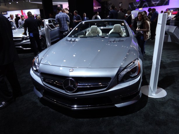 LAAutoShow Day 1 112 Mercedes SL65 AMG front