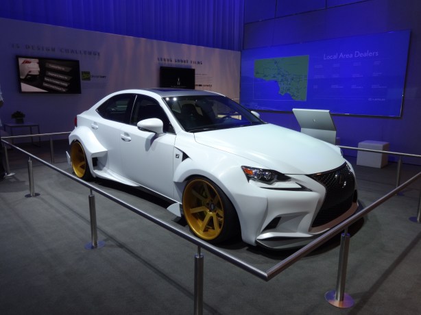LAAutoShow Day 1 141 Lexus deviantART IS F-Sport