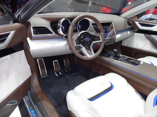 LAAutoShow Day 1 183 Subaru Legacy Concept int