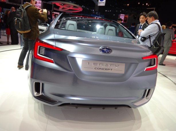 LAAutoShow Day 1 184 Subaru Legacy Concept rear