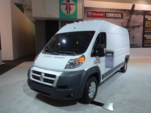 LAAutoShow Day 2 (14) 2014 Ram 3500 Promaster Cargo Van