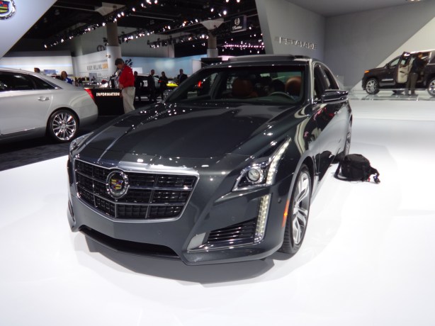 LAAutoShow Day 2 (21) 2014 Cadillac CTS front