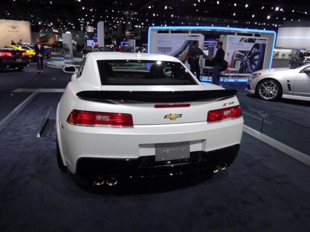 LAAutoShow Day 2 (30) 2014 Chevy Camaro Z28 rear