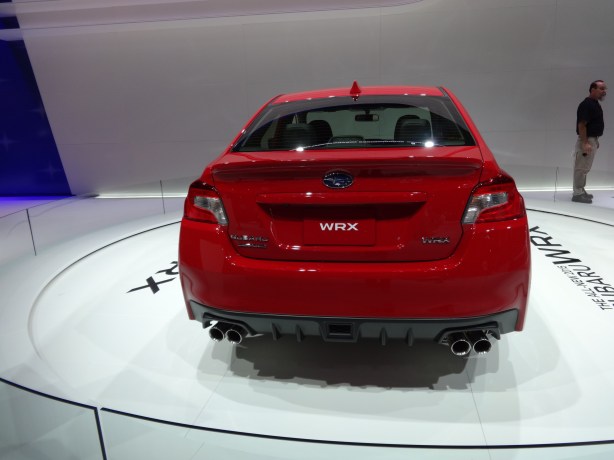 LAAutoShow Day 2 (97) 2015 Subaru WRX Limited rear