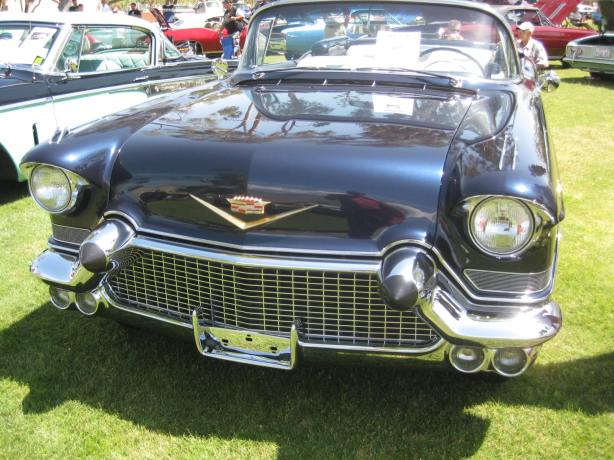 A 1957 Cadillac Eldorado Seville was the top-of-the-line for Cadillac. These beasts cost a fortune. 