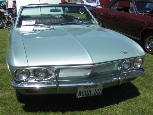 The Gen II Corvair was my favorite body style. This 1966 Convertible looks sharp in aqua.