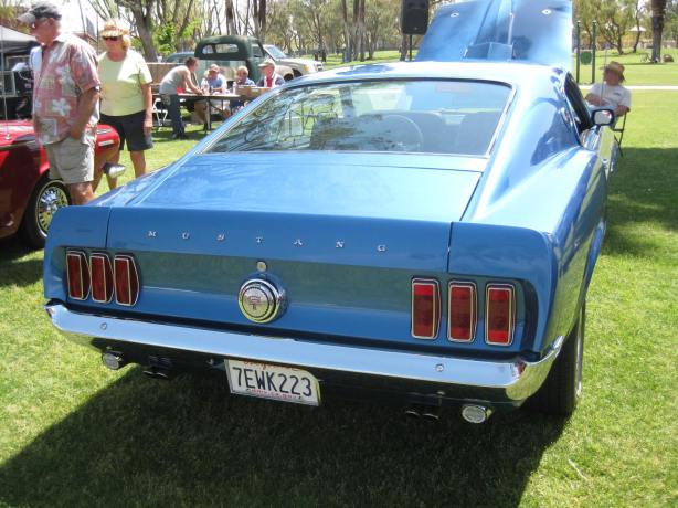 2014 marks the 50th Anniversary of the Ford Mustang. This lovely 1969 Mustang GT still looks amazing in its blue suit. 
