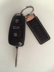 Another small but annoying feature is this key.  The VW group has been using the same large, clunky key for more than a decade. With keyless ignition, it's unnecessarily bulky in my pocket. It's the same key I had on my 2005 A6. Time for a change. 