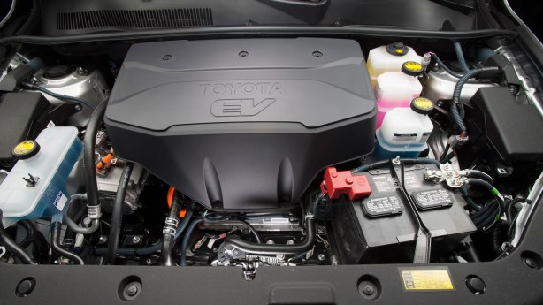 Tesla provides the motor for the 2014 Toyota RAV4 EV.