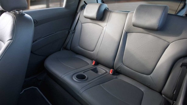 It's cramped quarters in the back seat. However, one thing Americans do well is cup holders. Big Gulp in the back seat?