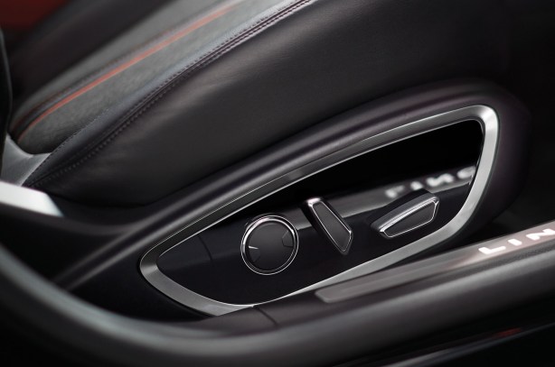 Details are important. Check out the upgraded switchgear for this Black Label MKC.